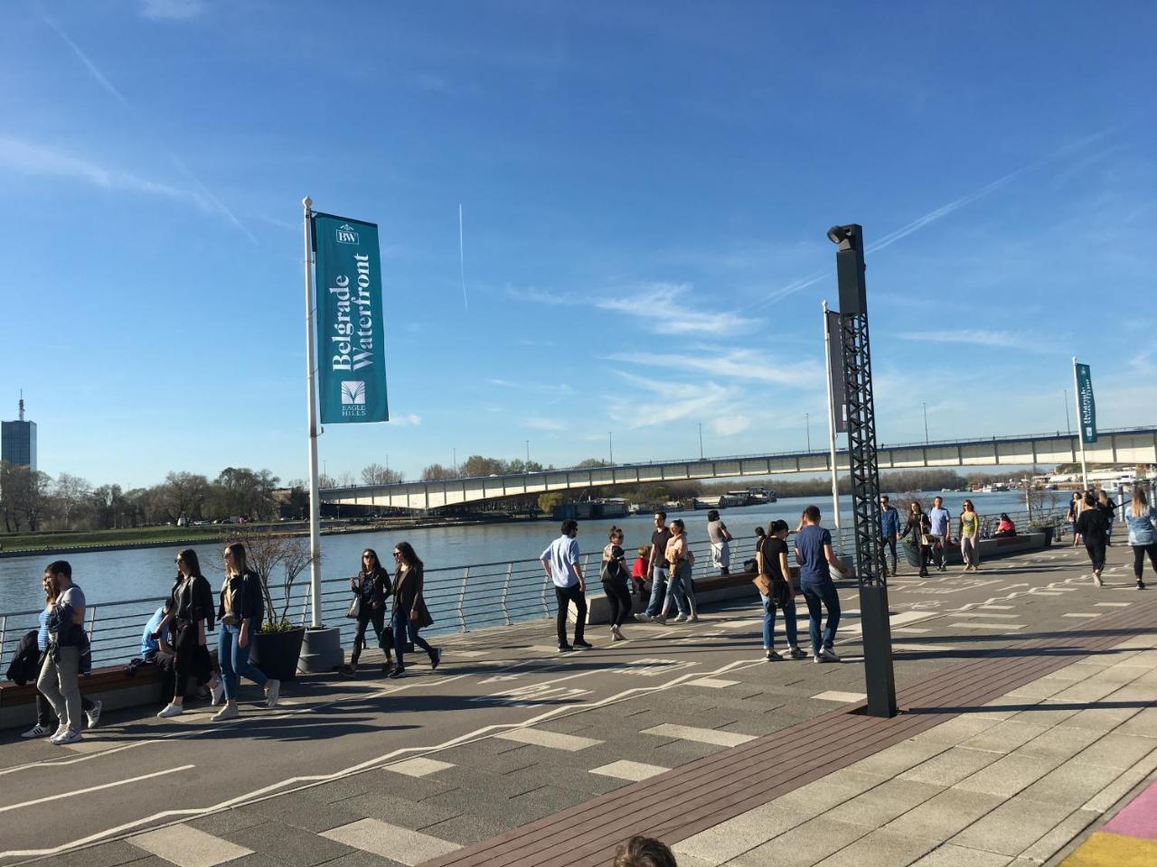 Belgrade Waterfront - Beograd Na Vodi Daire Dış mekan fotoğraf