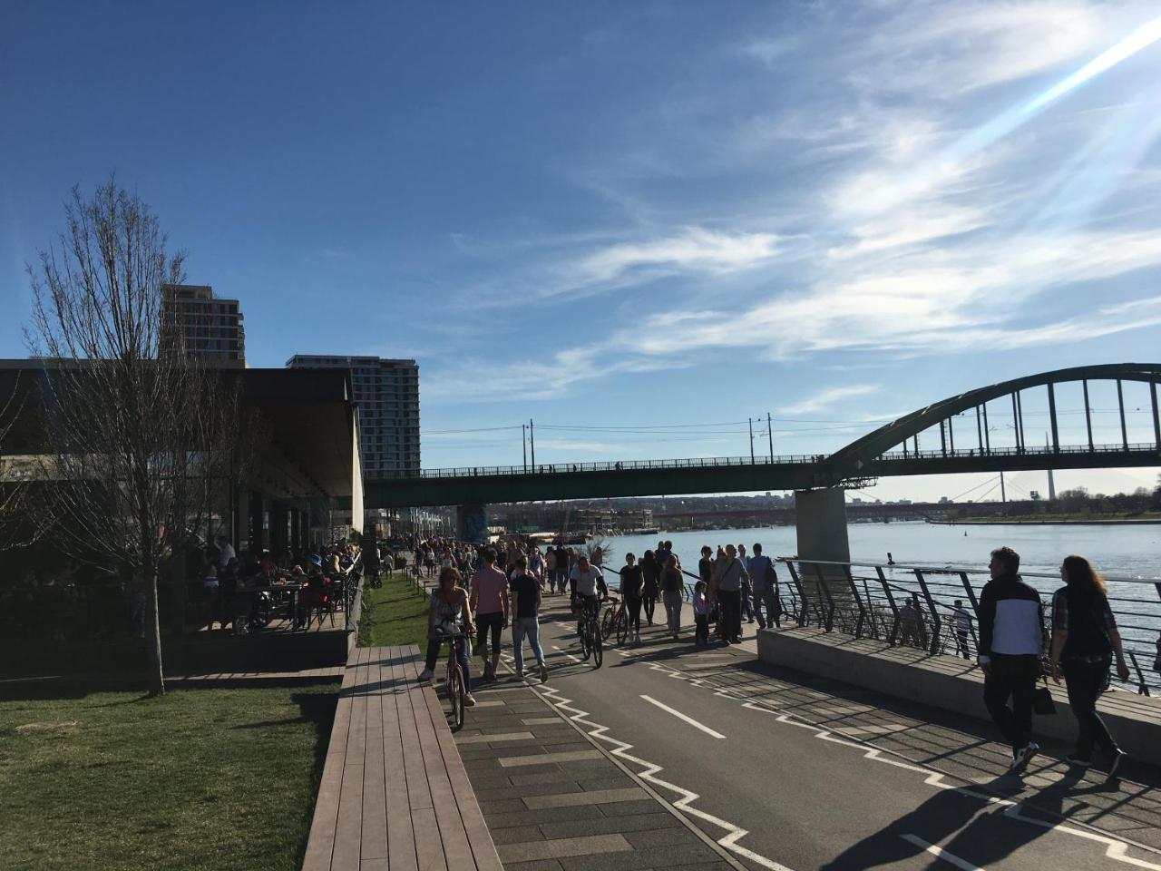 Belgrade Waterfront - Beograd Na Vodi Daire Dış mekan fotoğraf